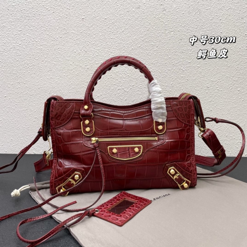 Ba*len*cia*ga top handle bags